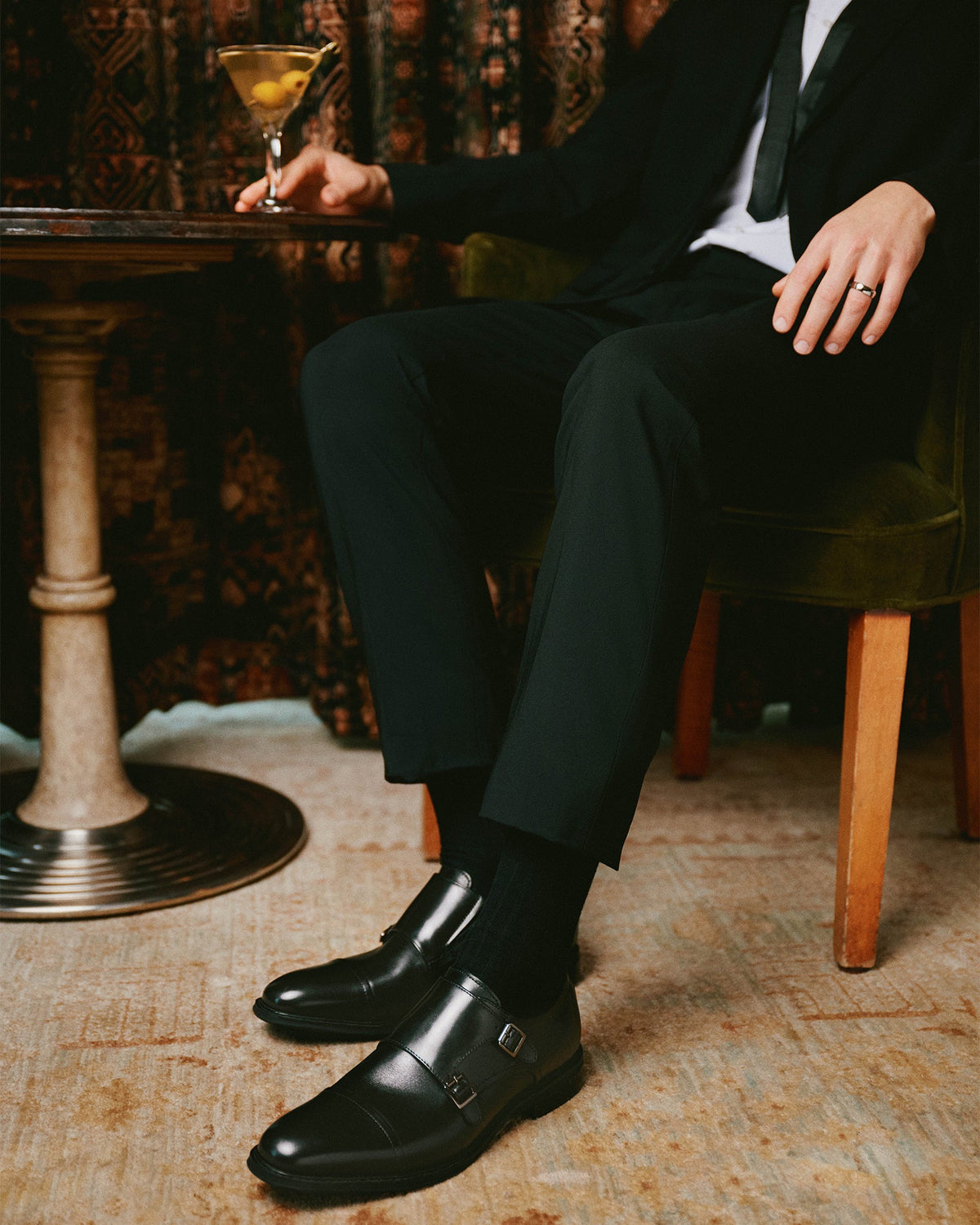 HARAN BLACK LEATHER  Famous | Online Store
