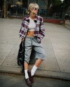 RONIE MAHOGANY LEATHER  Famous | Online Store