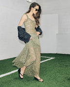MIRABEL SKIRT MOUNTAIN GREEN  Famous | Online Store