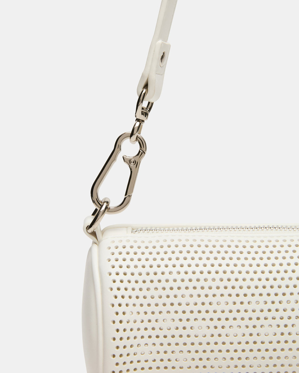 PRIYA PERFORATED BAG WHITE  Famous | Online Store