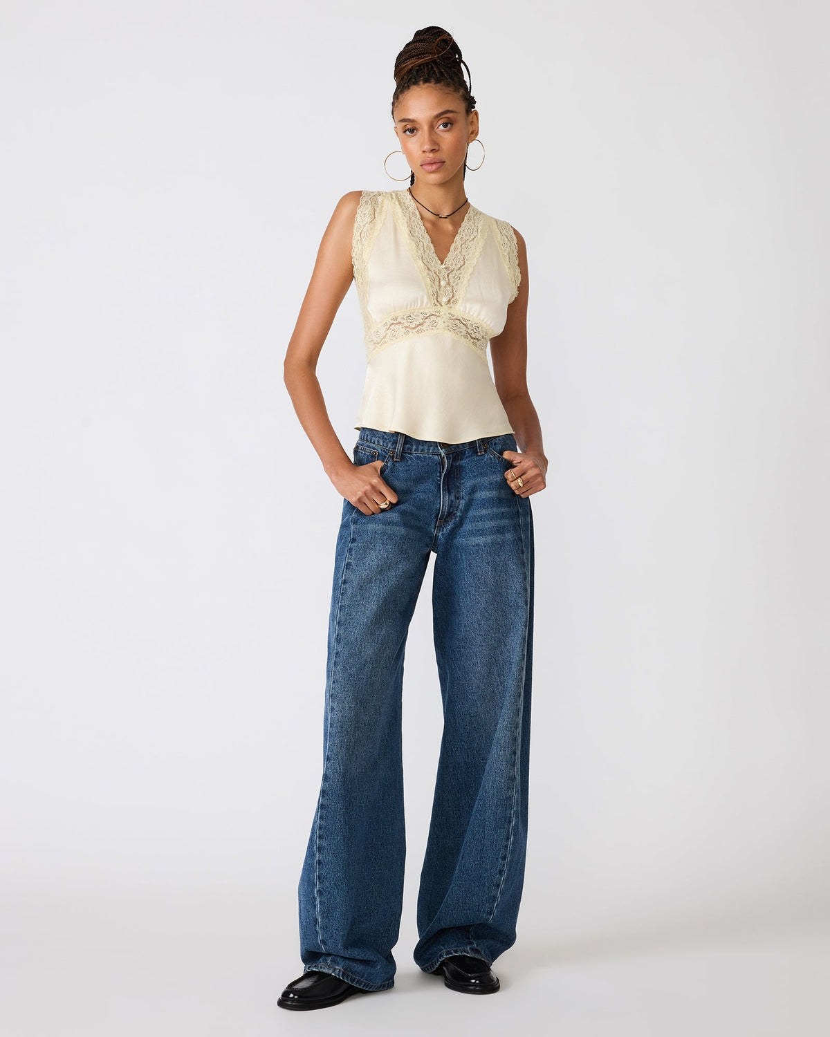 ELINOR TOP CREAM  Famous | Online Store