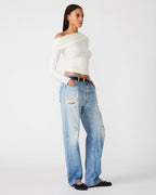 RYDER KNIT TOP CREAM  Famous | Online Store