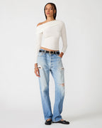 RYDER KNIT TOP CREAM  Famous | Online Store