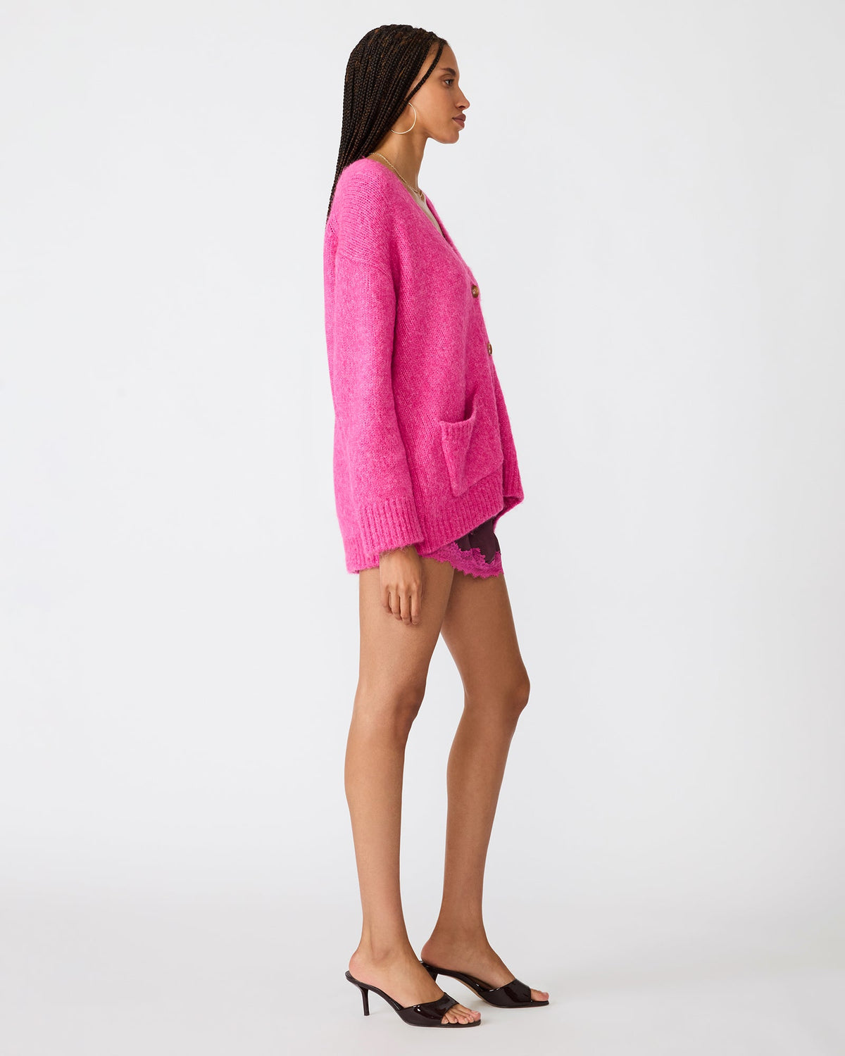 FINLEY SWEATER PINK VIOLET  Famous | Online Store