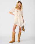VICKIE DRESS CREAM  Famous | Online Store