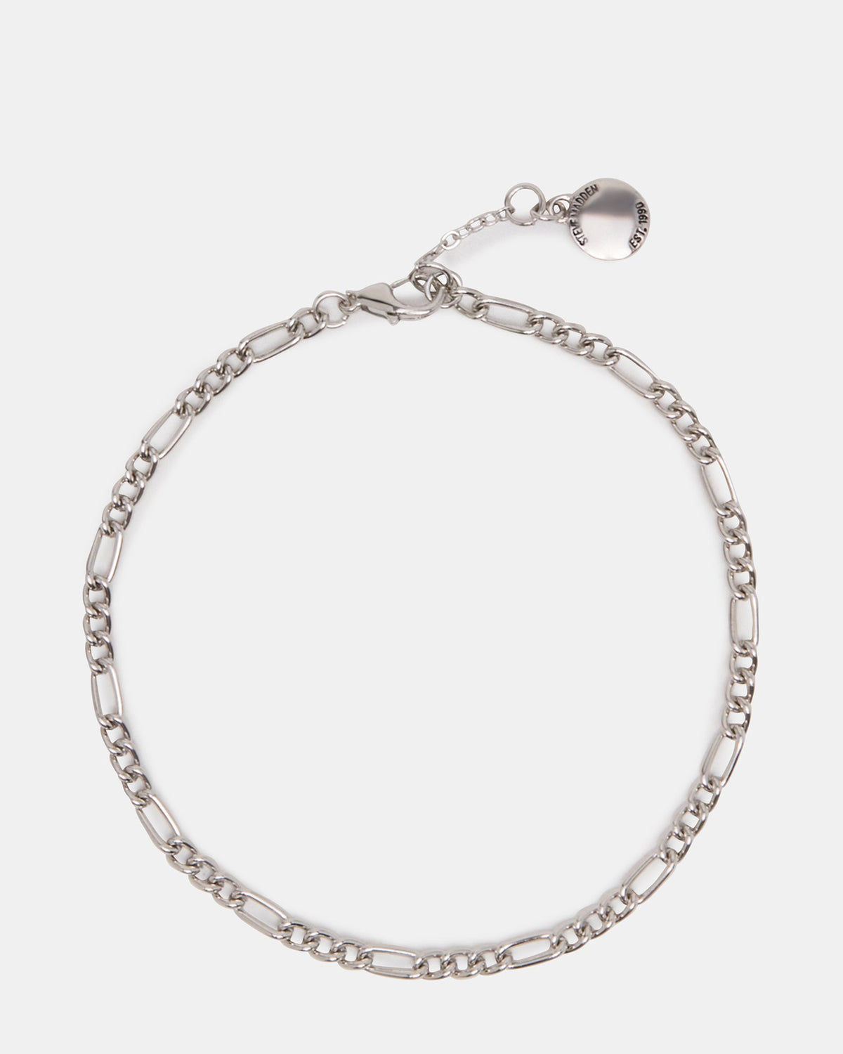 FIGARO CHAIN ANKLET SILVER  Famous | Online Store
