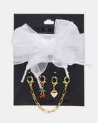 SHOE LACES AND CHARMS WHITE  Famous | Online Store