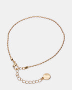HERRINGBONE CHAIN ANKLET SET GOLD  Famous | Online Store
