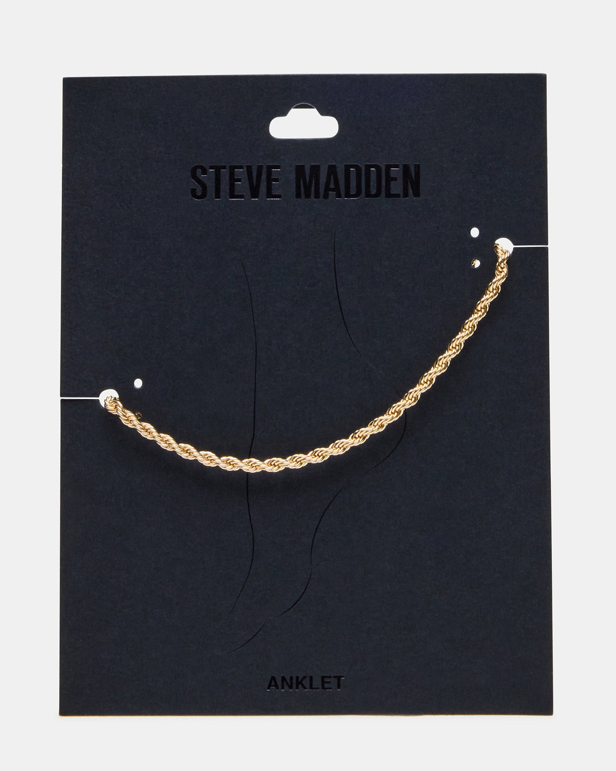 ROPE CHAIN ANKLET GOLD  Famous | Online Store