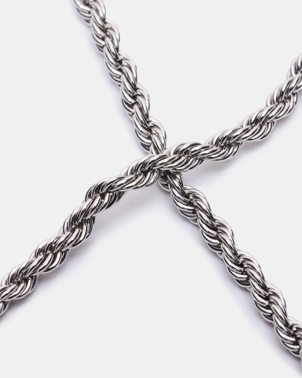 ROPE CHAIN ANKLET SILVER  Famous | Online Store
