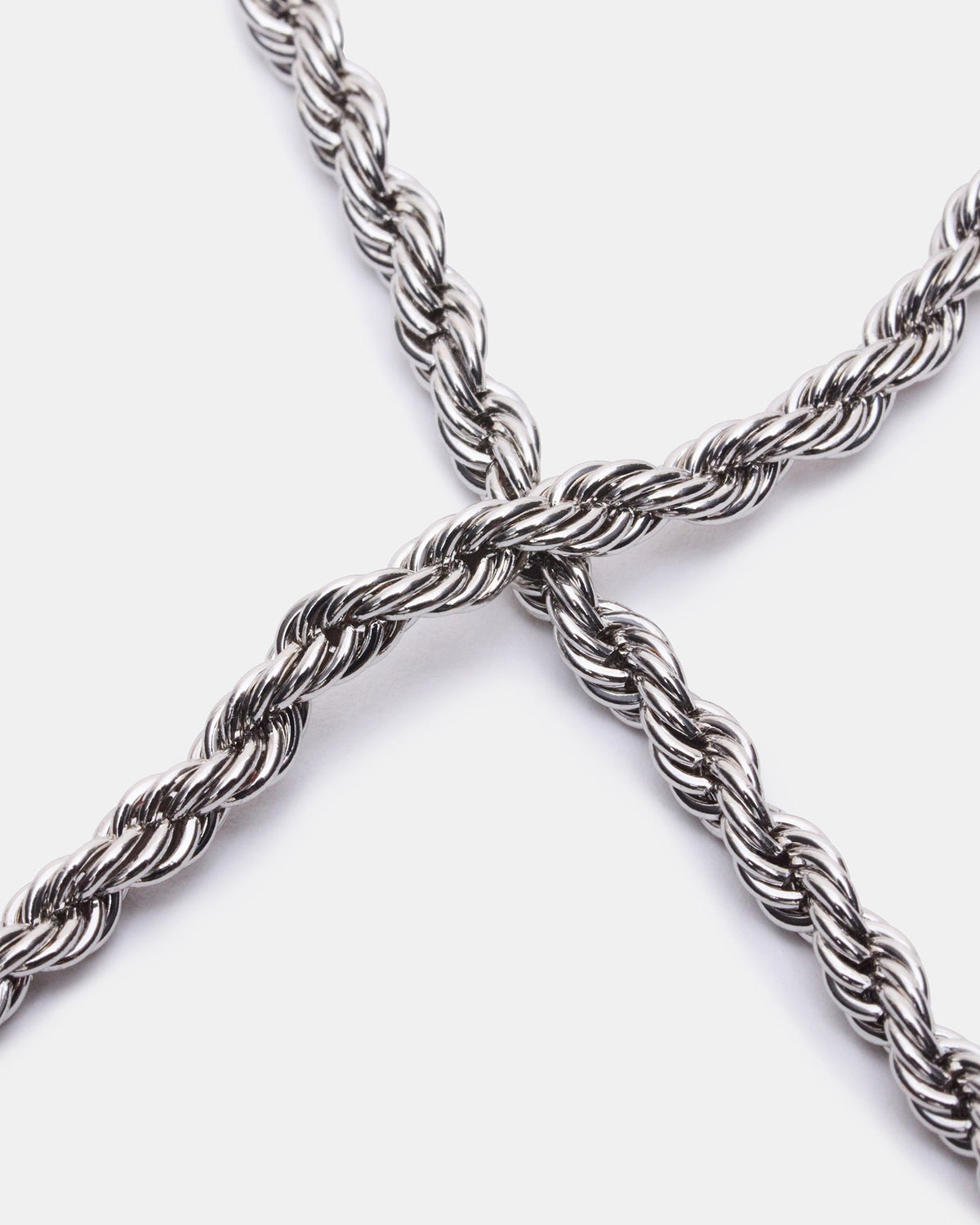 ROPE CHAIN ANKLET SILVER  Famous | Online Store