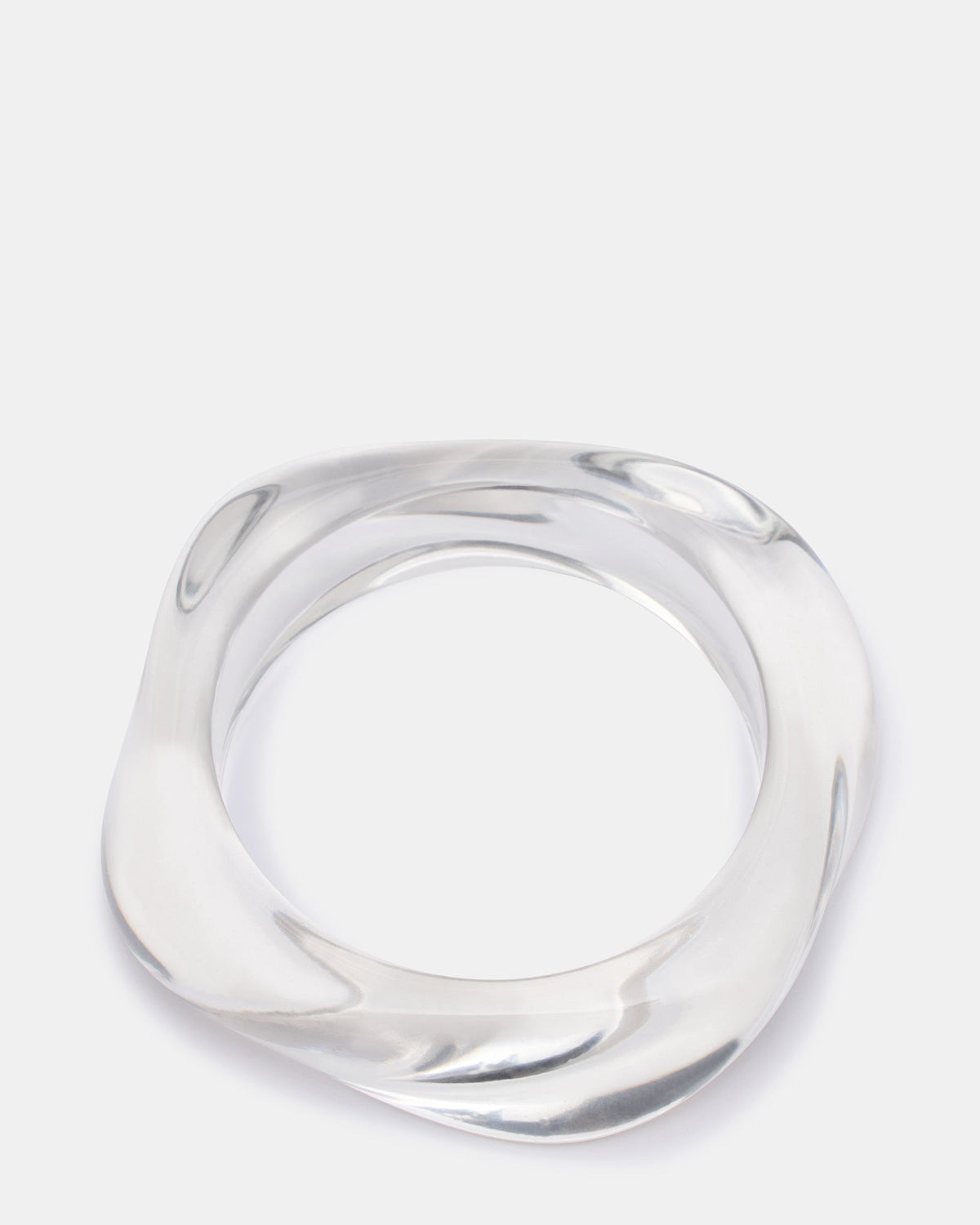 CURVED RETRO BRACELET CLEAR  Famous | Online Store