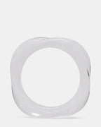 CURVED RETRO BRACELET CLEAR  Famous | Online Store