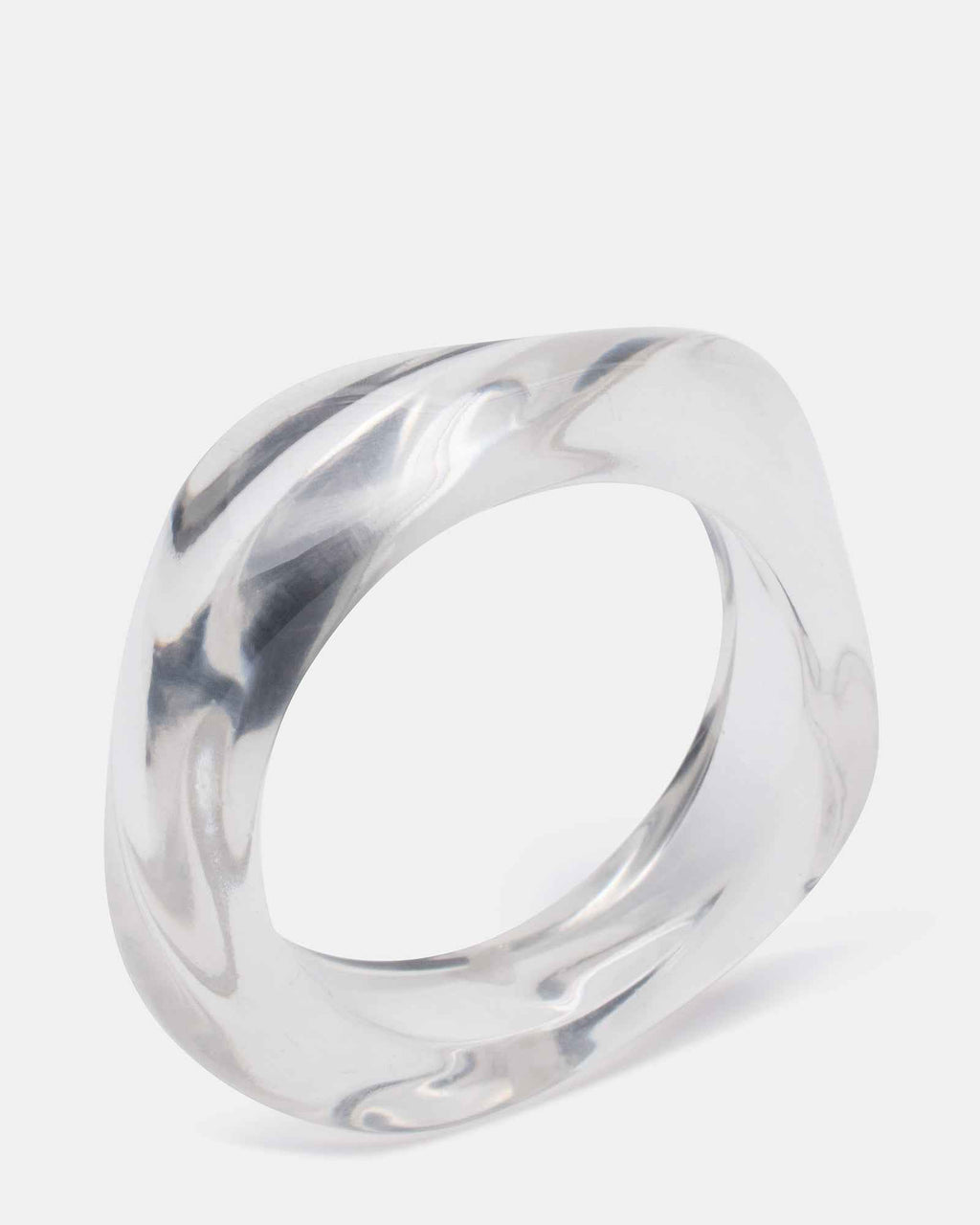 CURVED RETRO BRACELET CLEAR