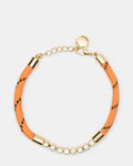 PAVE CORD ANKLET ORANGE  Famous | Online Store
