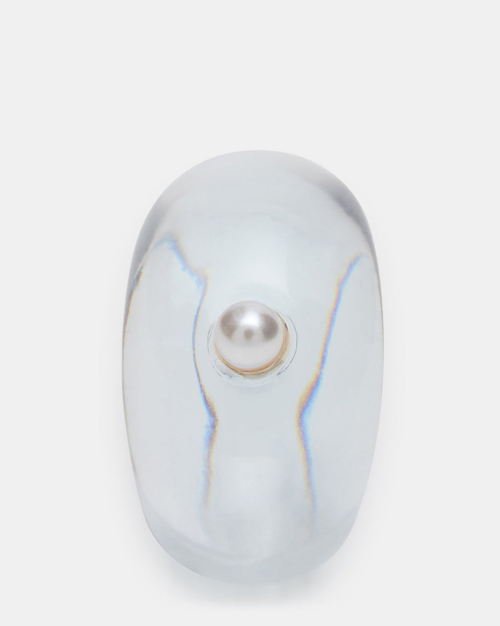 OVAL-CUT JELLY RING BLUE  Famous | Online Store