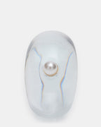 OVAL-CUT JELLY RING BLUE  Famous | Online Store