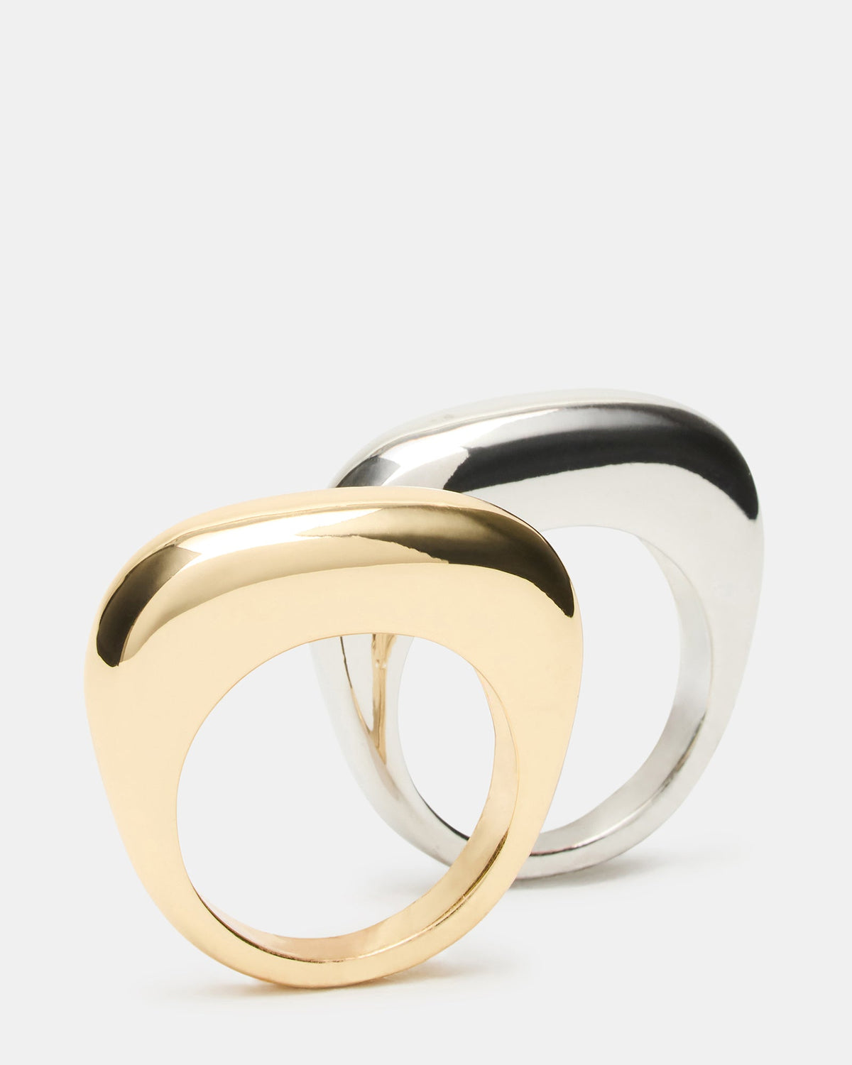 PUFFY RING SET GOLD MULTI  Famous | Online Store