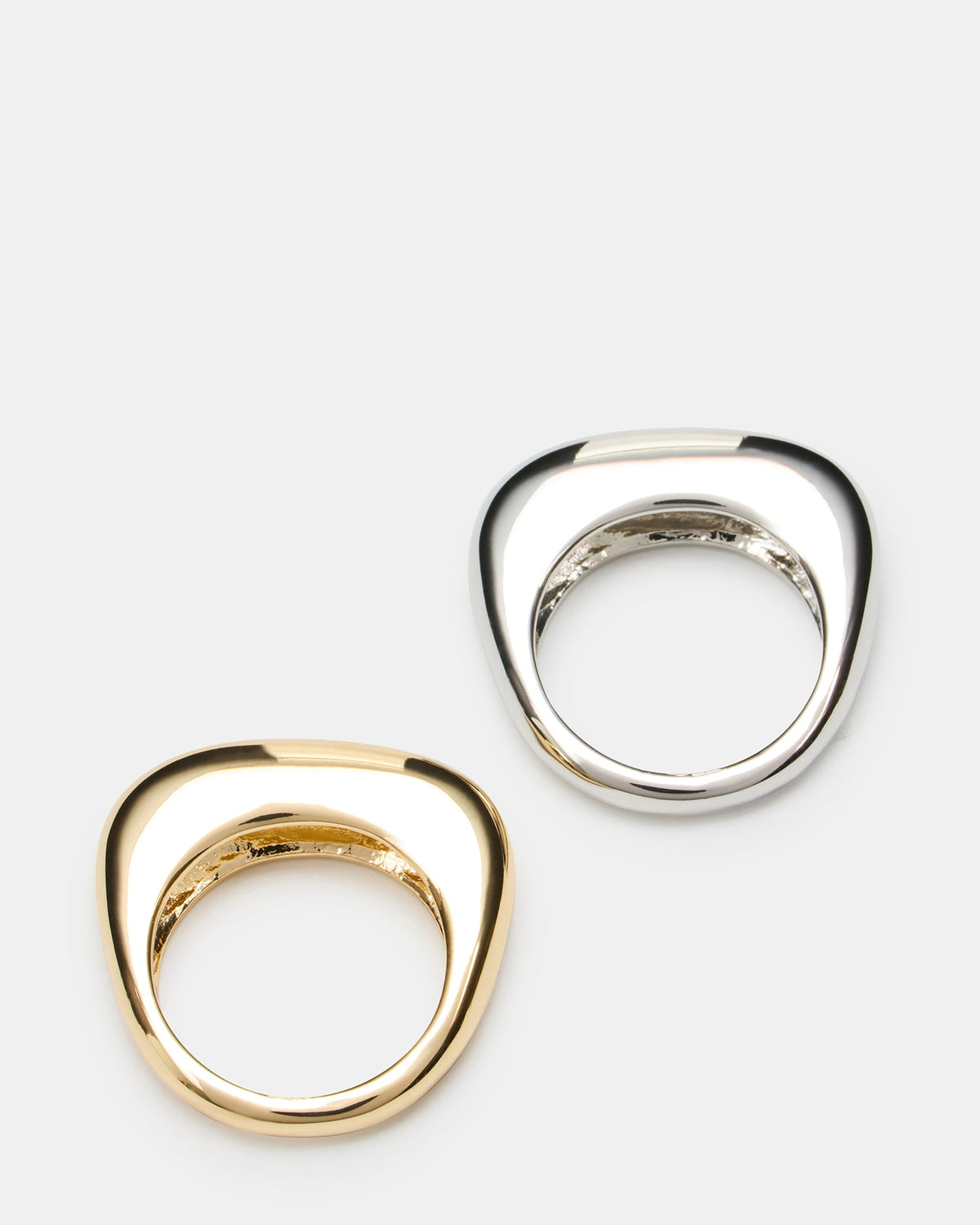 PUFFY RING SET GOLD MULTI  Famous | Online Store