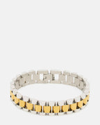 CHUNKY WATCH CHAIN STRETCH GOLD MULTI