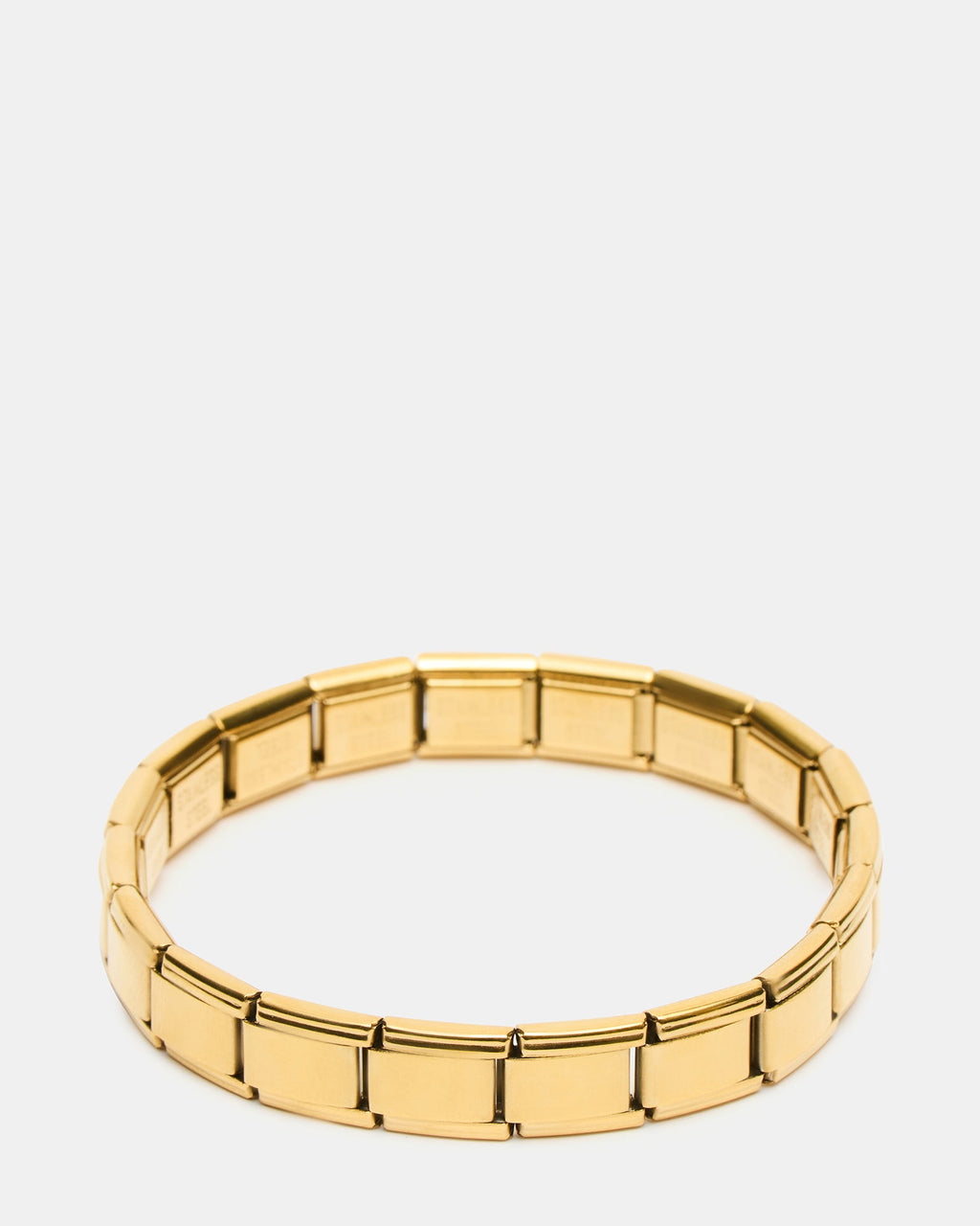LINK STRETCH BRACELET GOLD  Famous | Online Store