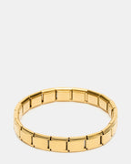 LINK STRETCH BRACELET GOLD  Famous | Online Store