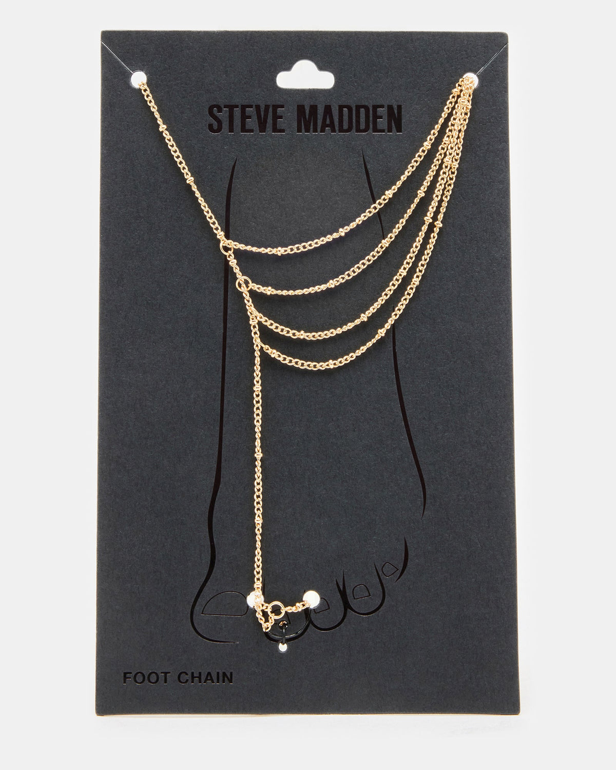 FOOT CHAIN ANKLET GOLD  Famous | Online Store