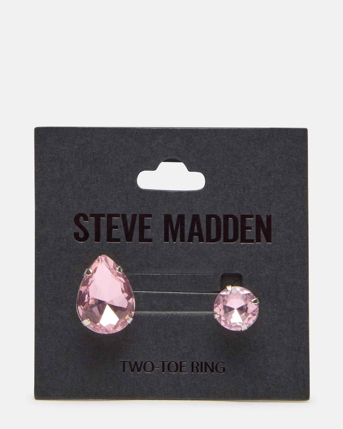 CRYSTAL TOE RING PINK