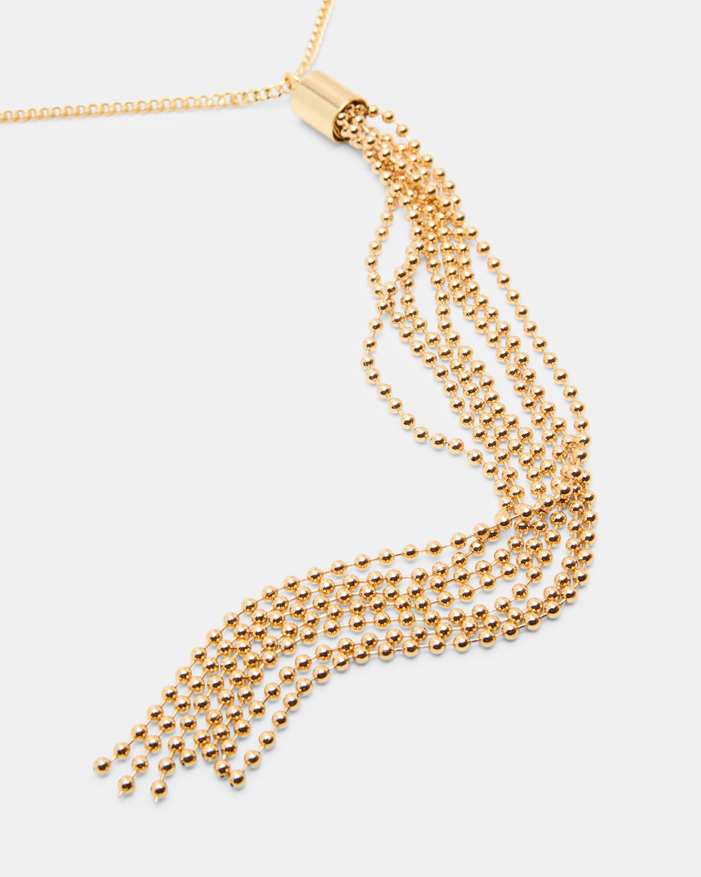 TASSEL NECKLACE GOLD  Famous | Online Store