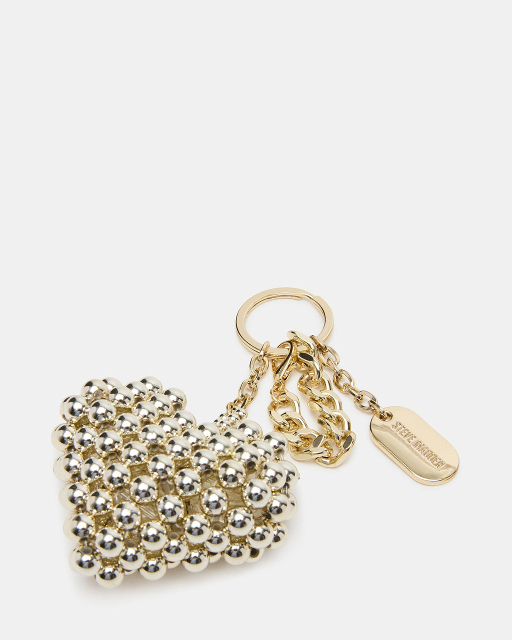 HEART BAG CHARM PEARL  Famous | Online Store