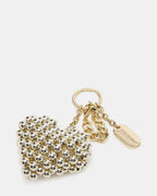 HEART BAG CHARM PEARL  Famous | Online Store