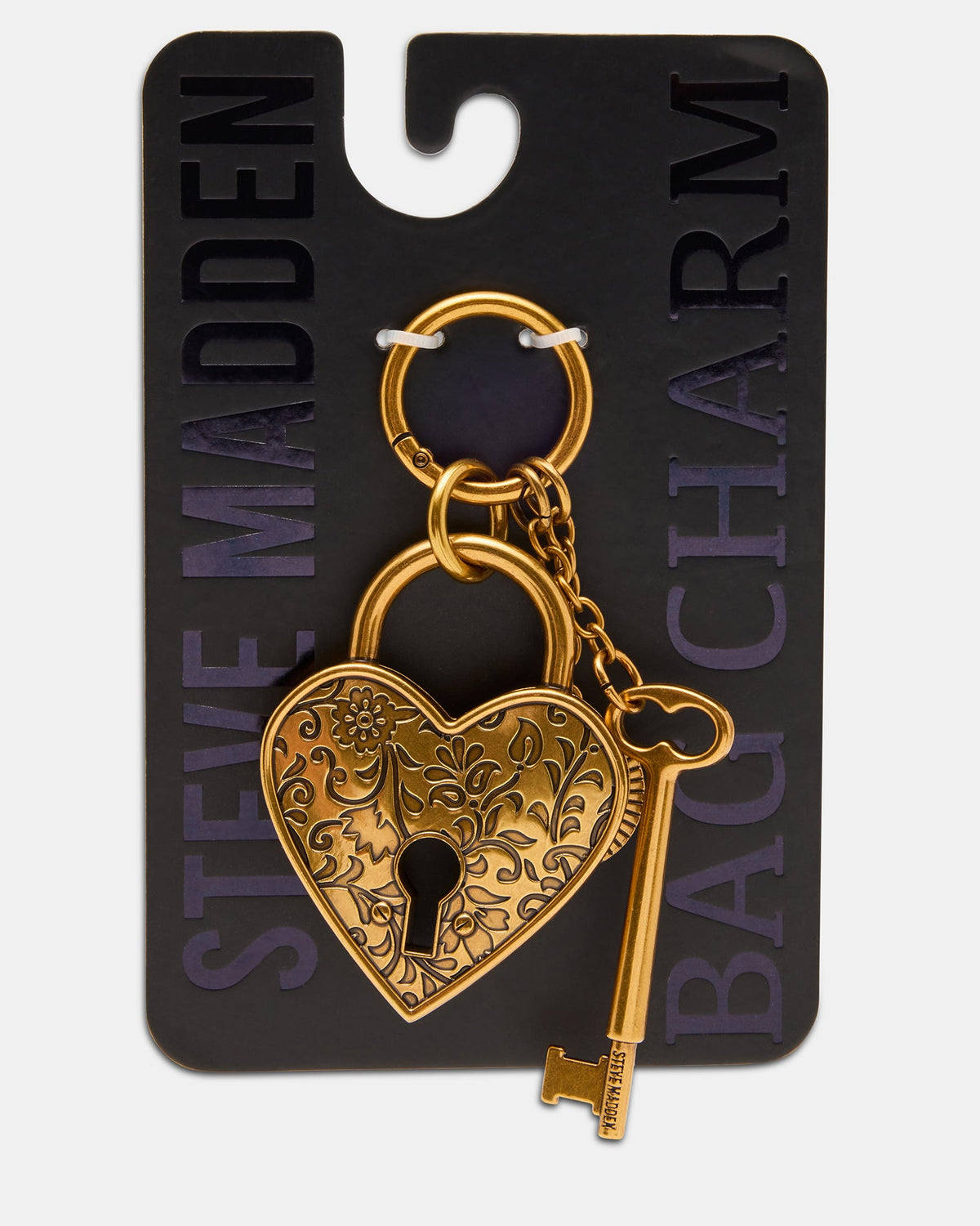LOCKE BAG CHARM GOLD  Famous | Online Store