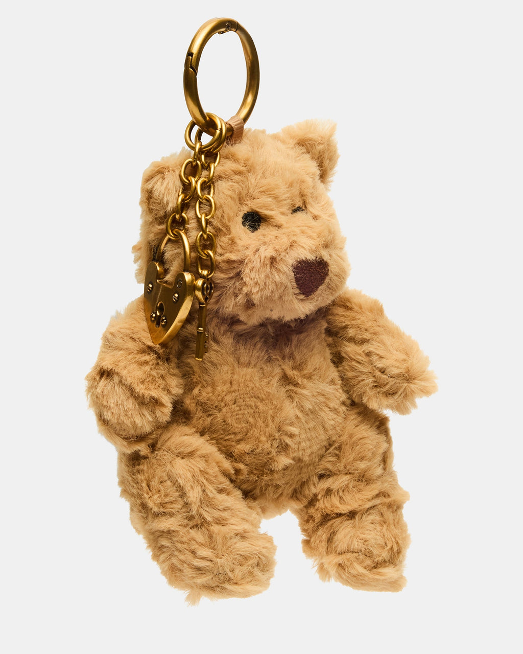 TEDDI BAG CHARM BROWN  Famous | Online Store