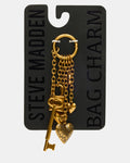 TOKEN BAG CHARM GOLD  Famous | Online Store