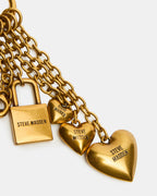 TOKEN BAG CHARM GOLD  Famous | Online Store
