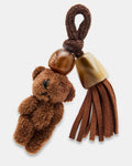TEDDY SHOE CHARM BROWN  Famous | Online Store
