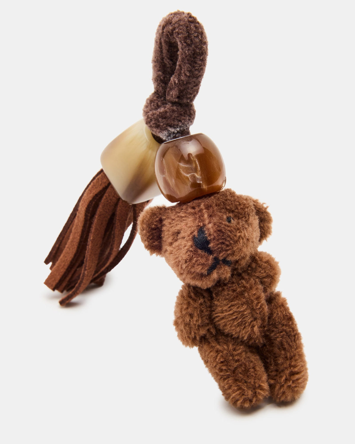 TEDDY SHOE CHARM BROWN  Famous | Online Store
