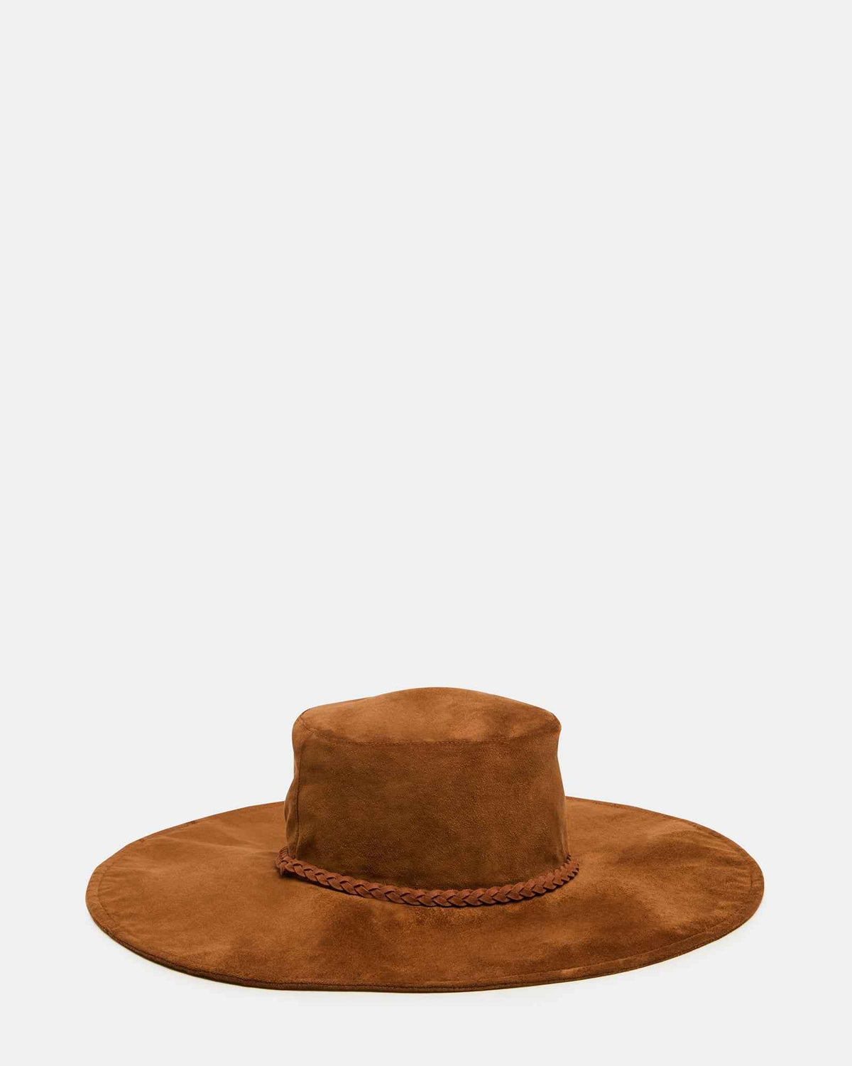 CHLOE FAUX SUEDE FLOPPY FEDORA TIRAMISU