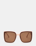 MALERIE SUNGLASSES TAN  Famous | Online Store