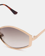 SHONDA SUNGLASSES GOLD  Famous | Online Store