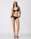 SLEEK 'N CHIC BIKINI BOTTOM BLACK  Famous | Online Store