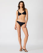 SLEEK 'N CHIC BIKINI BOTTOM BLACK  Famous | Online Store