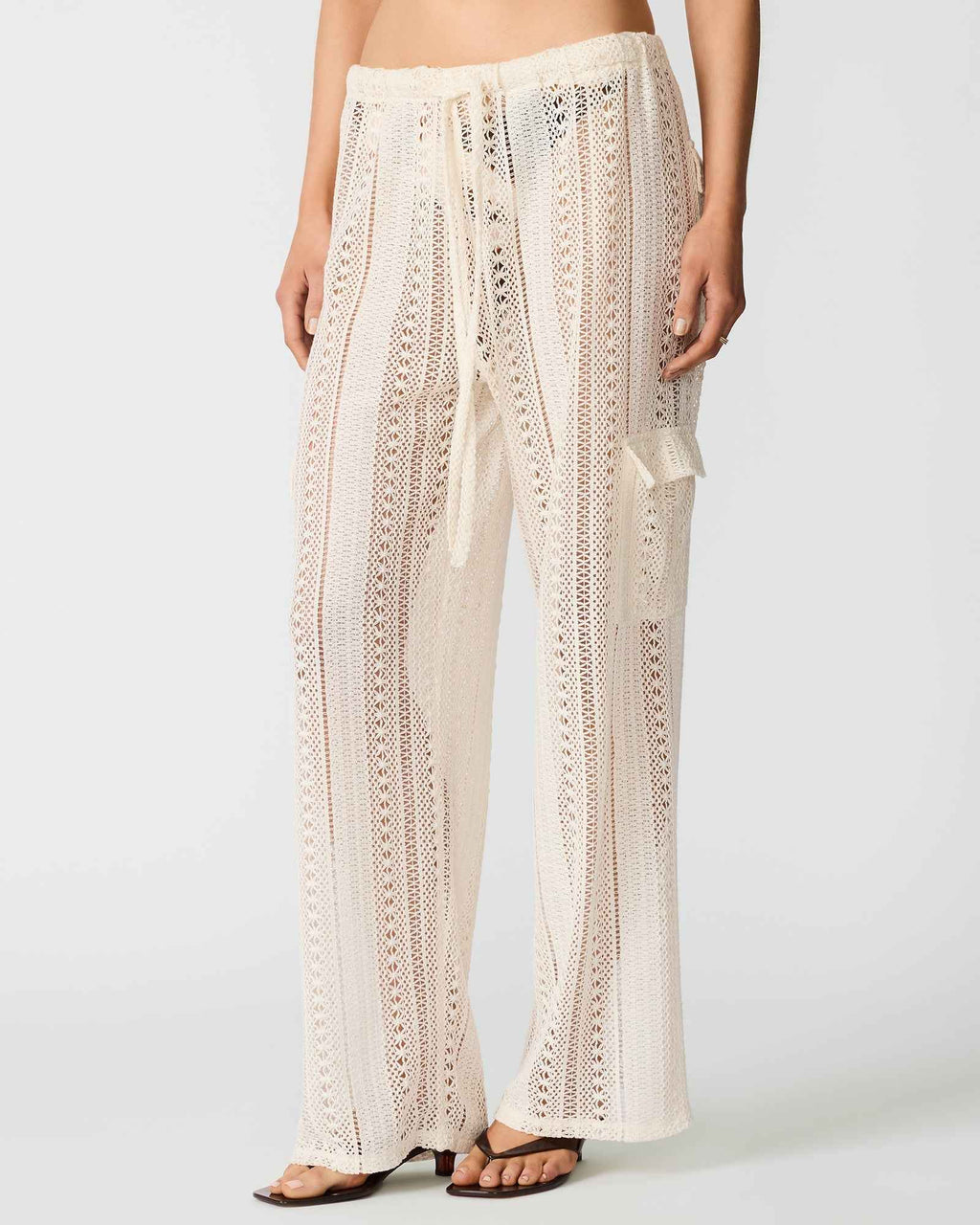 CROCHET BIKINI COVER-UP PEARL
