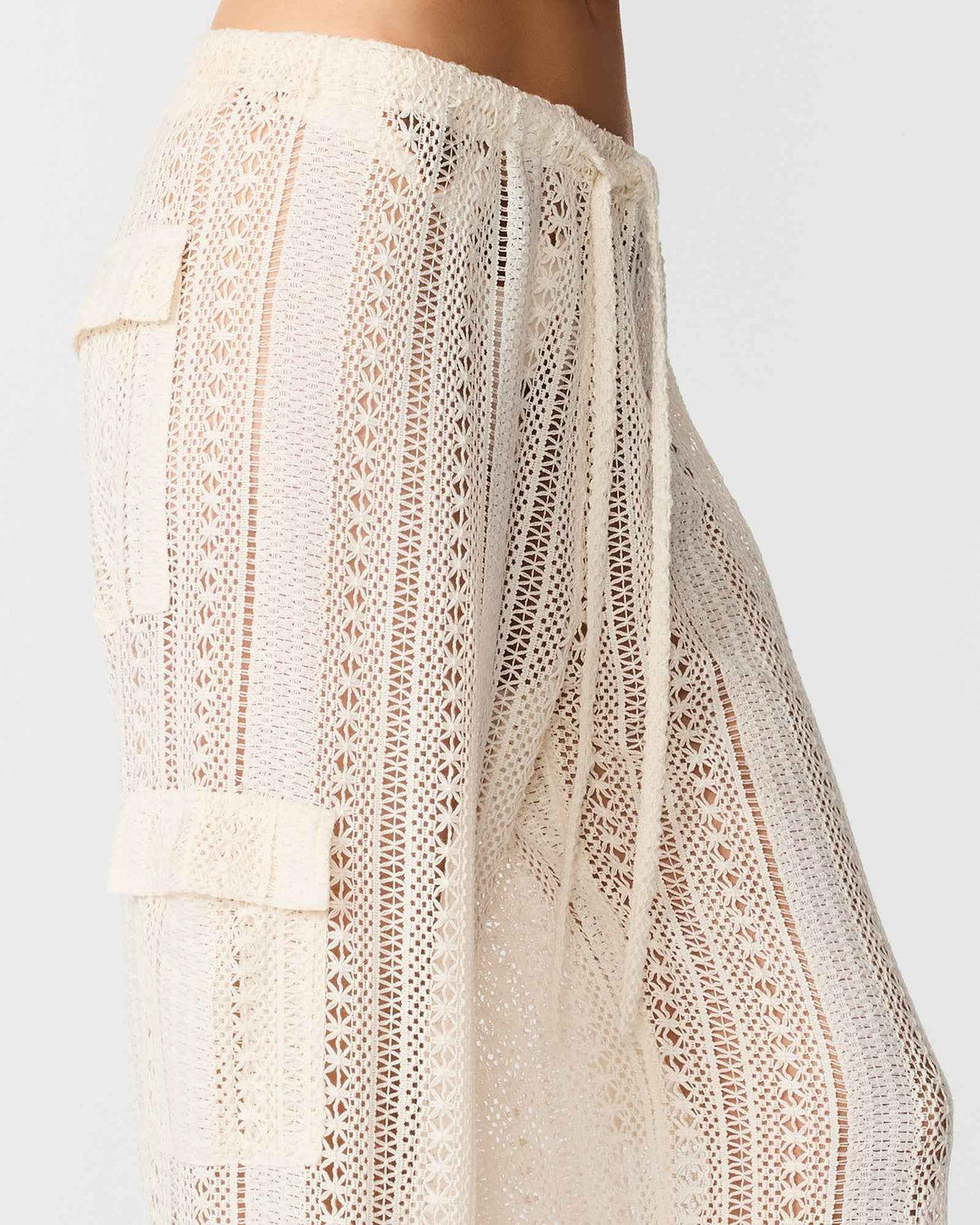 CROCHET BIKINI COVER-UP PEARL