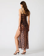 STATIC LEOPARD BIKINI COVER-UP NATURAL  Famous | Online Store