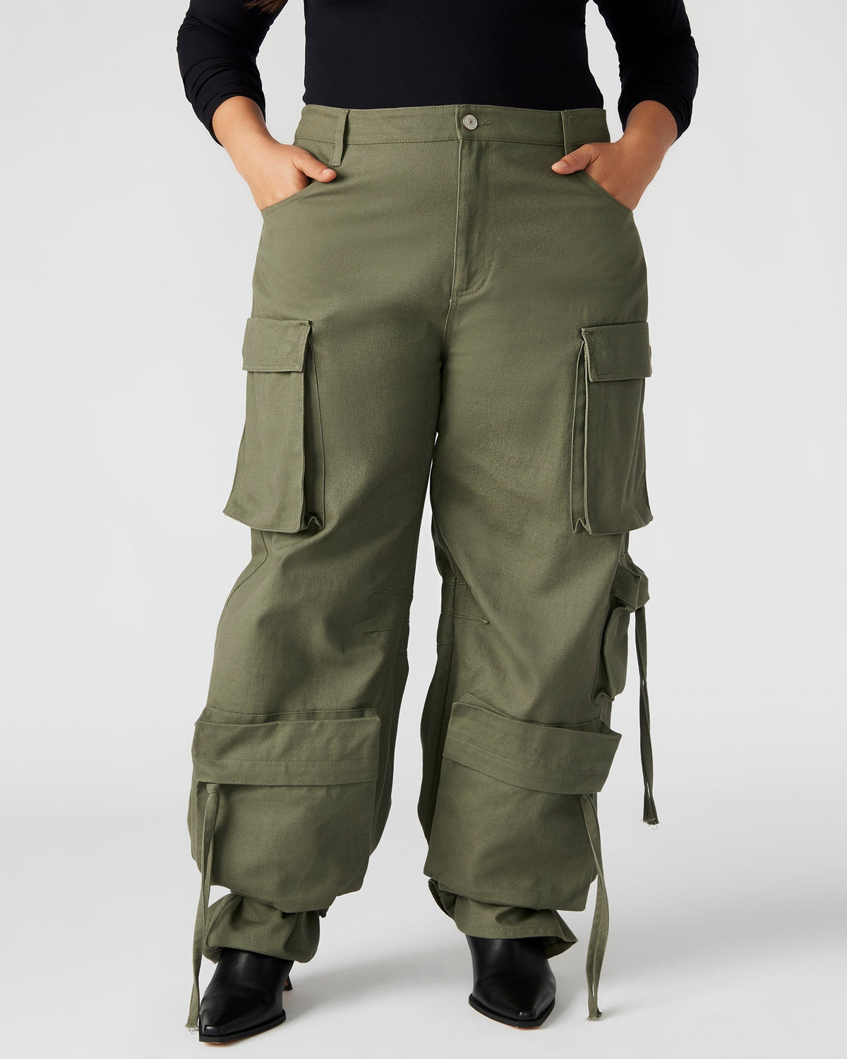 DUO PANT OLIVE  Famous | Online Store