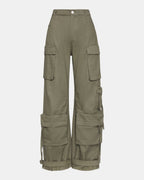DUO PANT OLIVE  Famous | Online Store