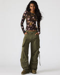 DUO PANT OLIVE  Famous | Online Store