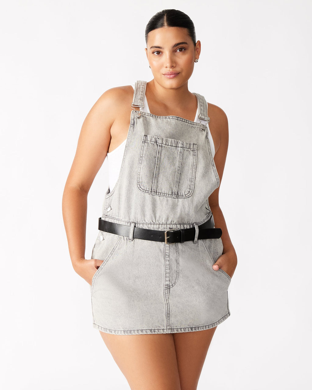 TAMIA DRESS LIGHT GREY  Famous | Online Store