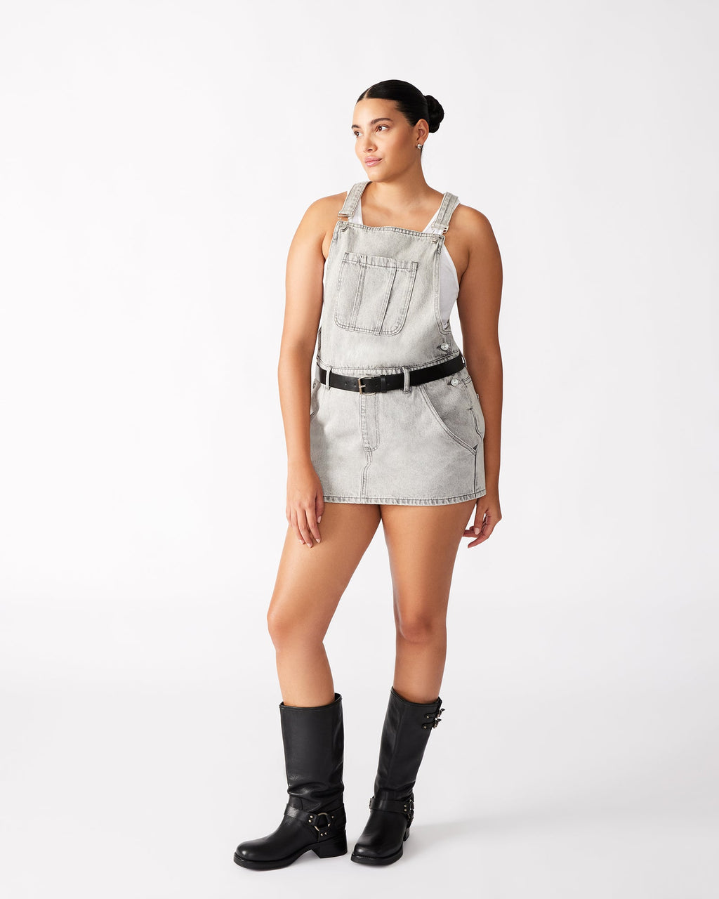 TAMIA DRESS LIGHT GREY  Famous | Online Store